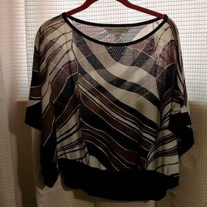 Trina turk  Doman sheer top